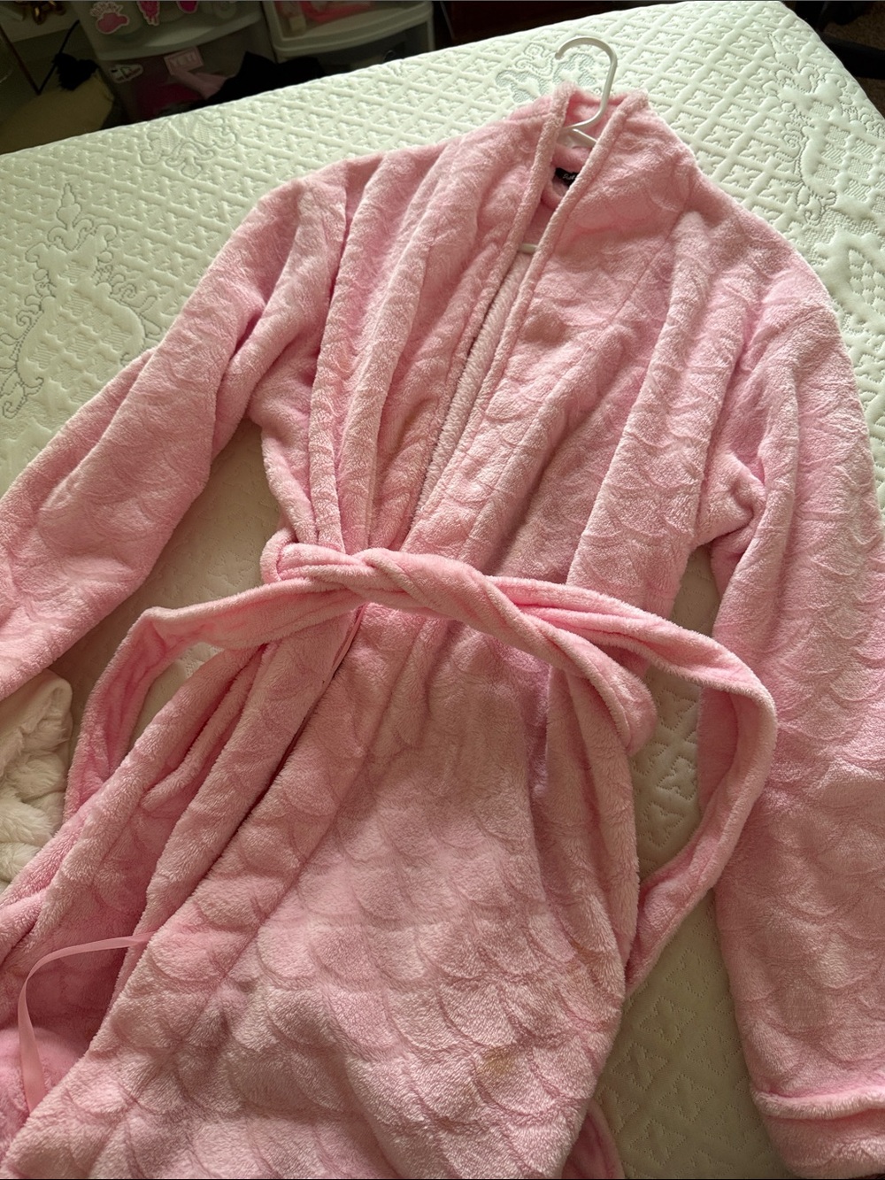 Just Love Plush Pink Hooded Robe